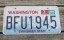 Washington Mt Rainier License Plate 2018
