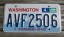 Washington Mt Rainier License Plate 2018