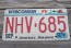 Wisconsin America's Dairyland License Plate 1997