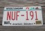 Wisconsin America's Dairyland License Plate 1998 