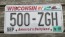 Wisconsin America's Dairyland License Plate 2019