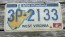 West Virginia Wild Wonderful License Plate Blue Map 1981