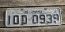 Brazil RS Ararica License Plate 2000's